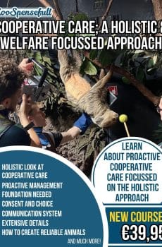 NEW COURSE: Cooperative Care; A holistic and welfare focussed approach